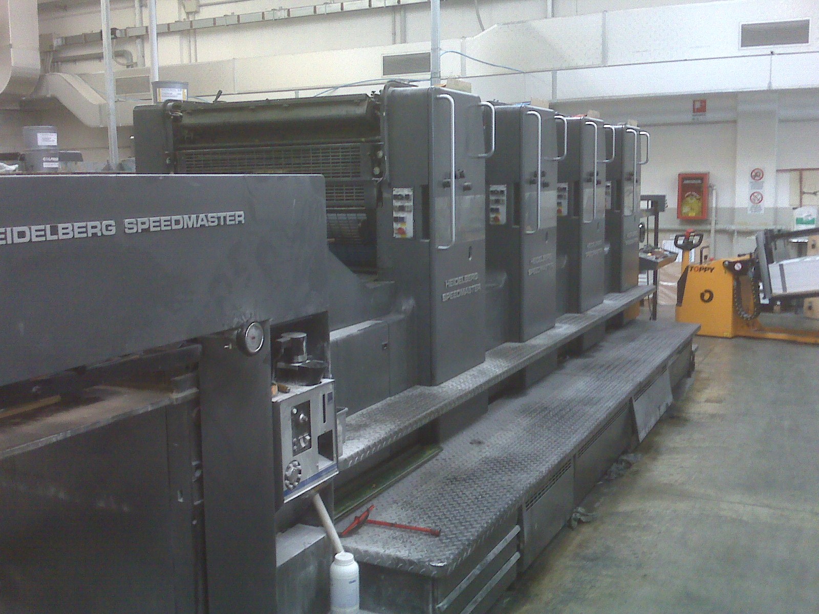 Heidelberg Printing Machine Serial Number vollekaf Hb-102V-4